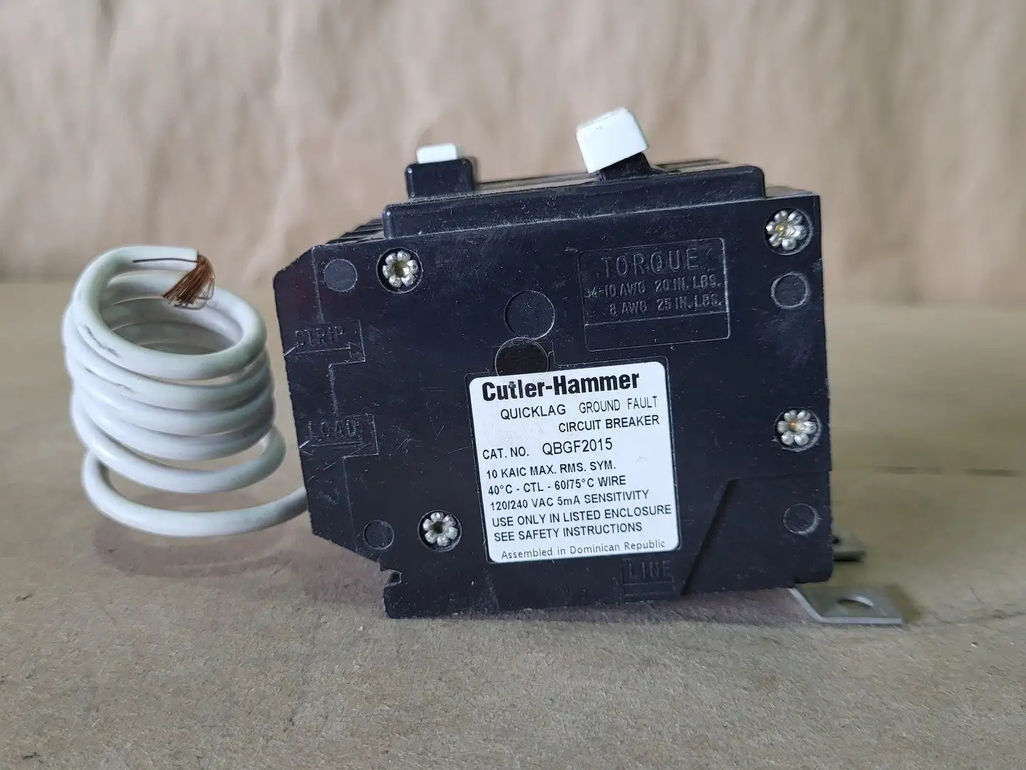 NEW CUTLER-HAMMER QBGF2015