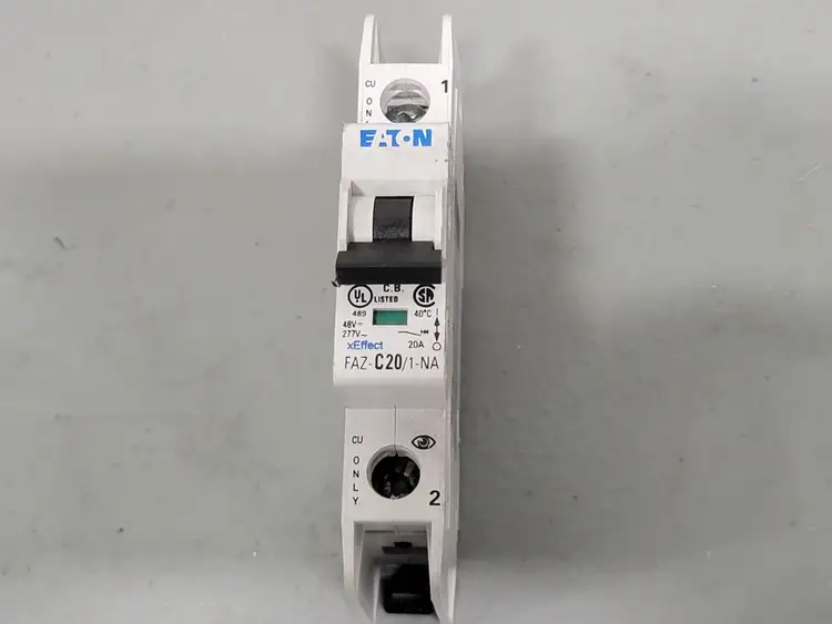 Used EATON FAZ-C20/1-NA-SP Switchgears British Columbia CA | Lenmark #244613