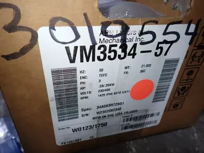 USED BALDOR VM353457