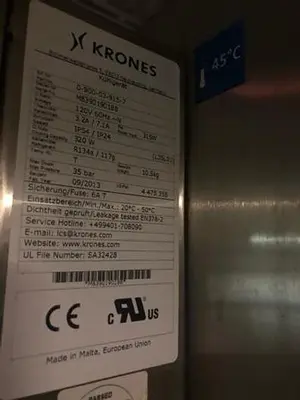 USED 2004 KRONES D4 CS QQE438