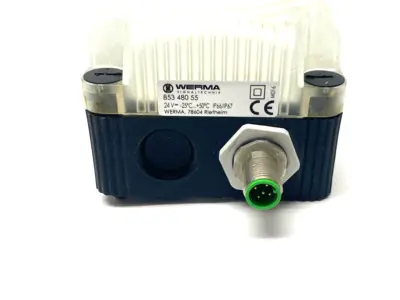 USED WERMA PERMANENT LED BEACON LIGHT BWM 24VDC MC