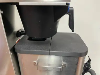 Used Curtis Used Curtis TBP 3 Gallon Low Profile Universal Tea Brewer with Dispenser - 120V - BH Coffee Equipment Illinois US | Falcon Restaurant Supply #1374919