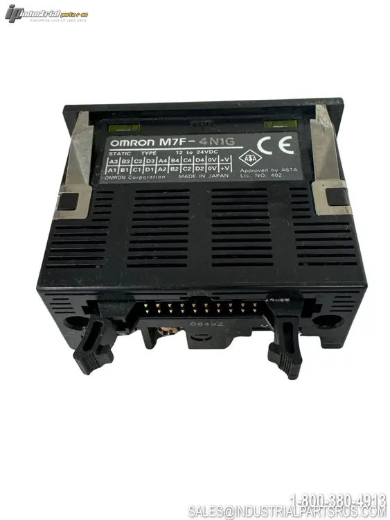 Used OMRON M7F-4N1G I/O Boards & Replacement Parts Kentucky US | Industrial Parts R Us Inc. #1069249