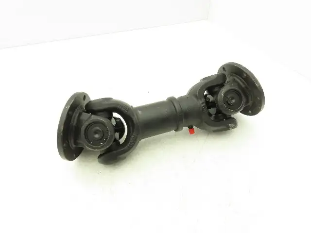 Elbe Universal Slip Joint Double U-Joint 280mm OAL 100mm Flange 6-Bolt
