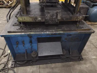 20 TON AIRAM PNEUMATIC 4 POST CUTOFF PRESS: YOBRO #24842