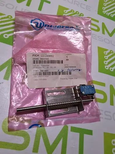 UNIVERSAL INSTRUMENTS 44514001 LIMIT SWITCH ASSEMBLY