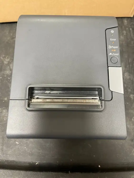 Used EPSON Used Epson TM-T88V POS Retail Thermal Receipt Printer - HLR Thermal Printers Illinois US | Falcon Restaurant Supply #1376359