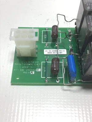 Cyberex 41-98-260021 REV A Overtemp Shutdown Circuit Card Assembly