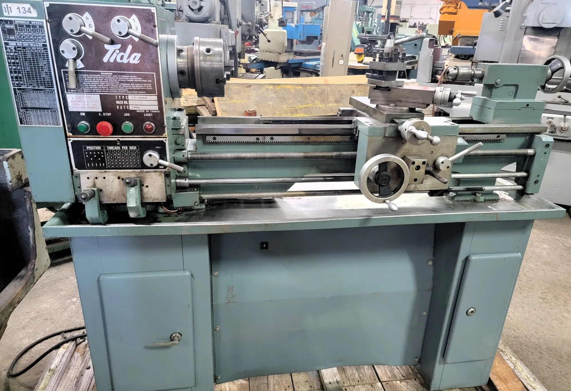 USED 1990 TIDA TD-1236G