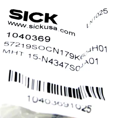 NEW SICK 1040369 PROXIMITY SENSOR MHT15-N4347S04A01