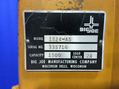 Used BIG JOE 1524A5 Material Handling (misc) Ohio US | HGR 24 #1404606