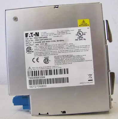 Eaton Cutler Hammer PSG120F24RM Power Supply 24 VDC Output 460V 3 PH Input