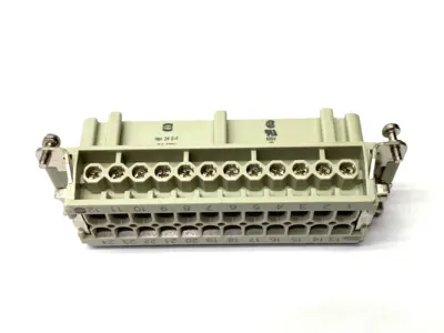 New | in-Stock HARTING Han 24 E-F Female Insert, 48 Contacts, 16A, 500V, 6kV Contact Blocks Michigan US | Maverick Industrial Sales #1487704