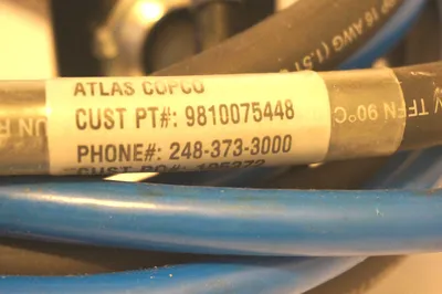 NEW ATLAS COPCO 9810075448 CABLE ASSEMBLY