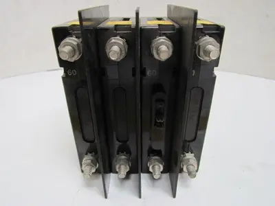 Airpax 209 LK-54 406-3113 Circuit Breaker 4 Pole 240 VAC 60 Amp