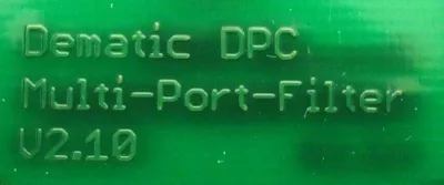 NEW DEMATIC 39335343 DPC MULTI-PORT FILTER V 2.1