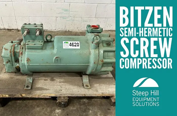 Used BITZER HSN 5363-30 Rotary Screw & Sliding Vane Air Compressors British Columbia CA | Steep Hill Equipment Solutions #763022