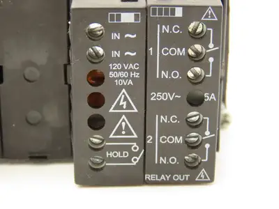 Simpson H335111020 Model H335 200mVDC Digital Panel Meter 120 VAC Power Supply