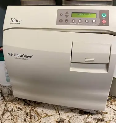 Used Midmark 2017 Midmark Ritter M9 Ultraclave Sterilizer / Autoclave 1396 CYCLES Steam Sterilizers Texas US | PT Medical Technologies #1458869
