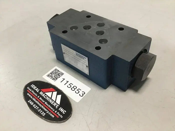 Used MANNESMANN REXROTH Z2S10132 Valves/Fittings Michigan US | Ideal Machinery #604678