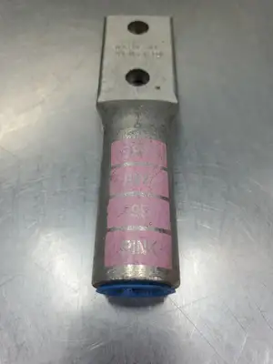 Thomas & Betts 99 Pink Two Hole Lug Connector, 6¾", (500AL9CU) 4D-14