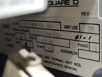 USED SQUARE D MODEL 6