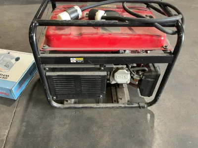 USED PREDATOR 4000 WATT MAX GAS GENERATOR WITH WHEEL KIT
