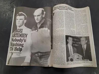 USED BOXING SCENE NOVEMBER 1993