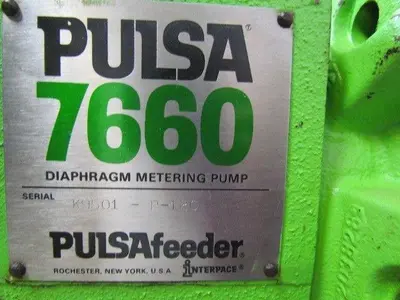 Used PULSA _UNKNOWN_ Diaphragm Pumps Indiana US | Arrow Industrial #618629