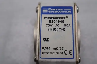 Ferraz Shawmut B301945 Protistor 700vac 450a STOCK B-1602