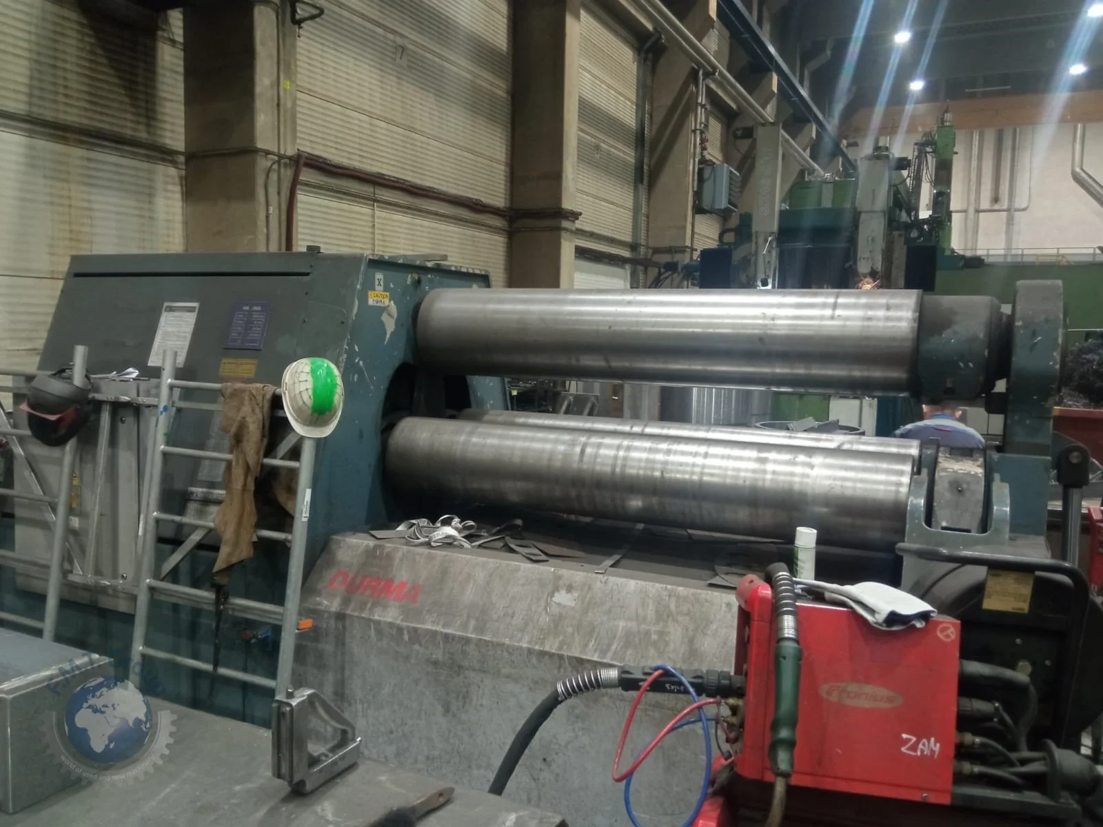 Used DURMA HRB 3/2035 Plate Bending Rolls including Pinch | F.M.T. Group s.r.o. #1252776