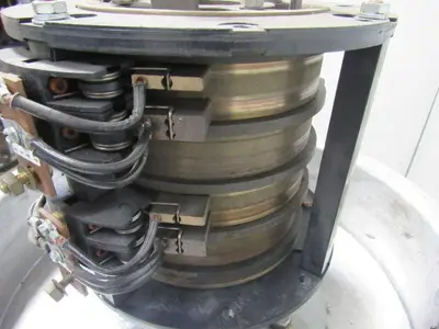 CONDUCTIX WAMPFLER SE101323 Enclosed Slip Ring Assembly W/ Hose Reel 600V 110A