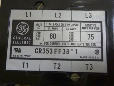USED GENERAL ELECTRIC CR353FF3B1