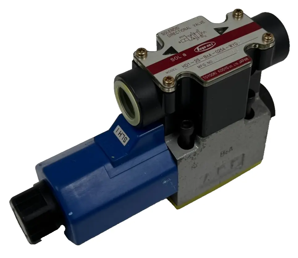 NEW TOYOOKI KOGYO CO. HD1-2S-BCA-025A-WYD2 DIRECTIONAL SOLENOID VALVE