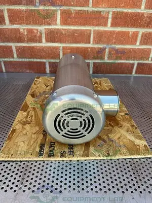 USED STAINLESS MOTORS SC2C10N04B5TG 1 HP WASHDOWN DUTY MOTOR W/ GEAR REDUCER 3.67:1