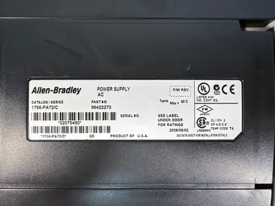USED Allen-Bradley 1756-PA72