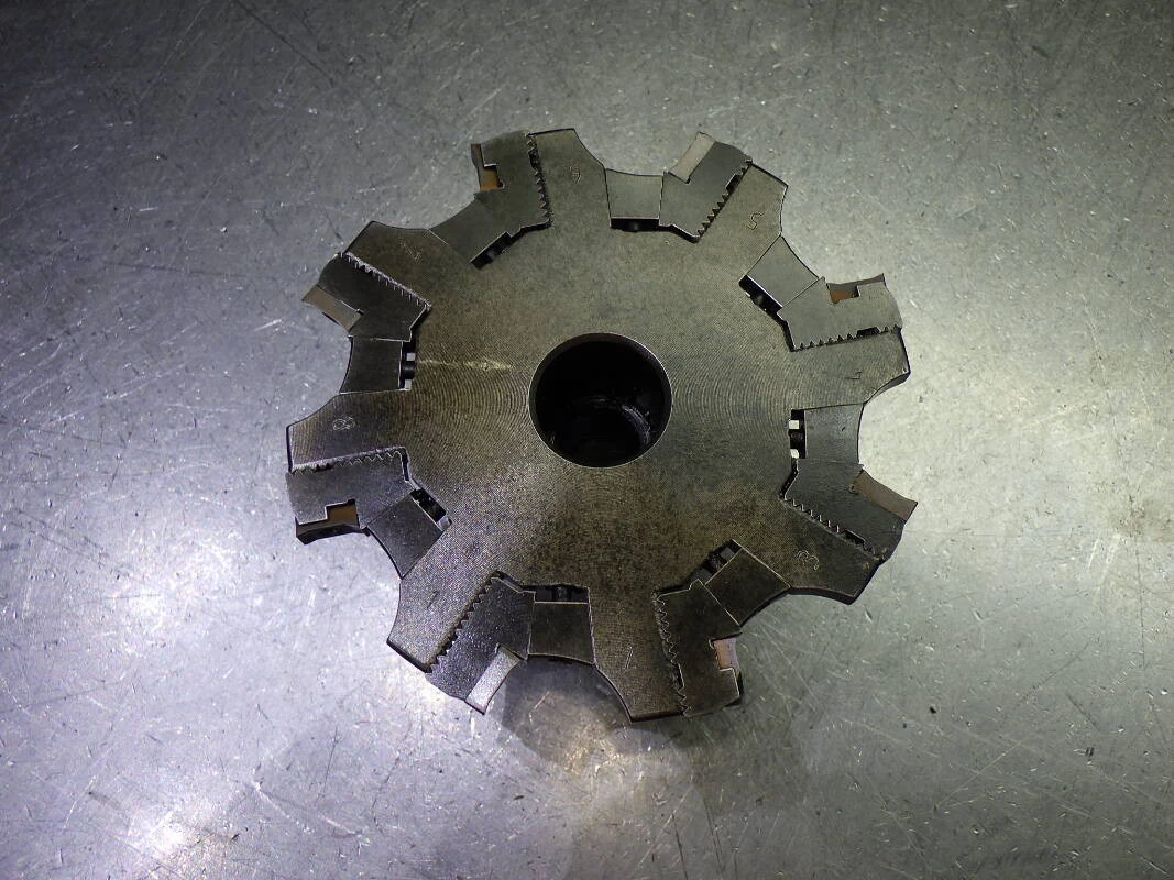 Sandvik 100mm (6-8mm W) Indexable Slot Mill R331.32-100Q227CM (LOC1224A)