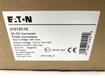 NEW EATON POWER CONVERSION DC-DC CONVERTER 12V