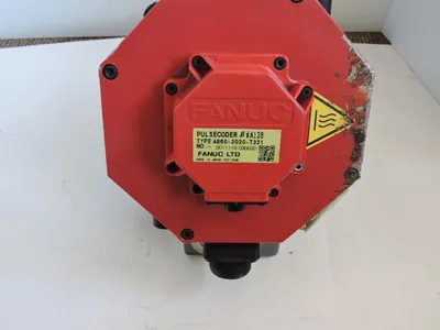 FANUC A06B-0086-B203 SERVO MOTOR A06B-0086-B203#0100 WITH A860-2020-T321