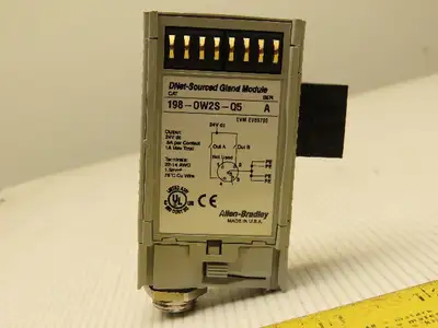 Allen Bradley 198-OW2S-Q5/A 0W2s-Q5 DNet - Sourced Giand Module Series A