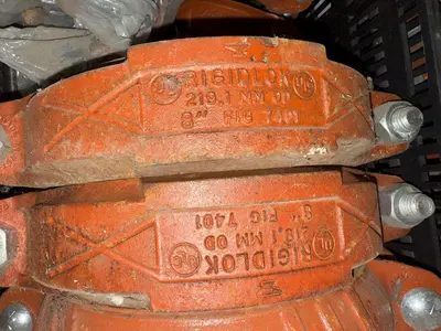 4" TO 10" VICTAULIC & RIGIDLOK PIPE COUPLINGS: YOBRO #24414