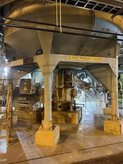 Used BLACK CLAWSON 18' PULPER SYSTEM Pulp and Paper Pennsylvania US | Global Equipment International, LLC #185716