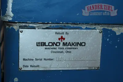 Used LEBLOND _UNKNOWN_ Engine Lathes Michigan US | Vander Ziel Machinery Sales #1136099