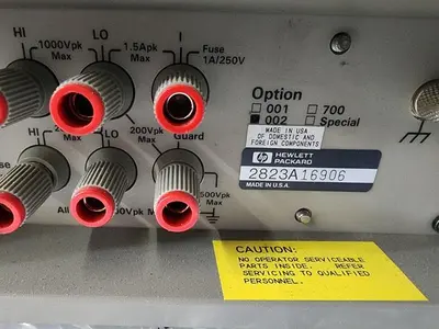 HEWLETT PACKARD 3458A MULTIMETER