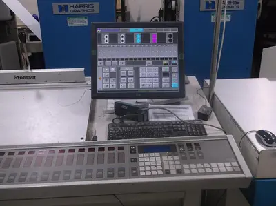 USED HARRIS M110B (2) WEB (4) UNIT OFFSET WEB PRESS