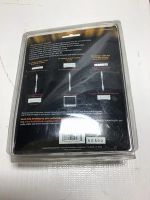 RadioShack 15-1520 Gold Series Mono Audio/Video Cable 12-Feet (3.6m)