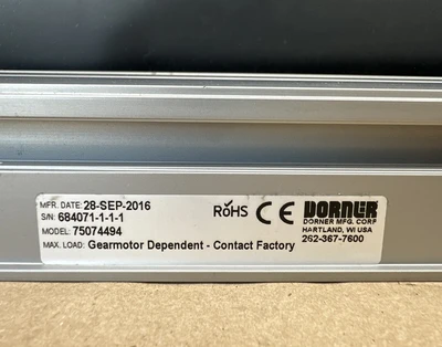 USED Dorner 75074494