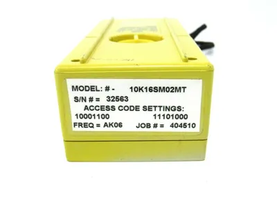 USED TELEMOTIVE 10K16SM02MT DOME TRANSMITTER HOIST CONTROL