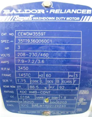 USED Fristam FPX712-130