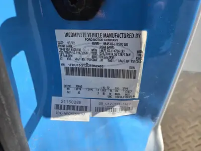 USED 2012 FORD F-550